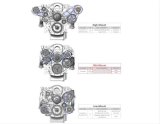 Holley Mid-Mount Complete Accessory Systems 20-200BK Drive Systems, LT Mid-Mount, Serpentine, Alternator, Power Steering, AC, Water Pump, Pulleys, 6-groove, Black Finish, Chevy, 5.3L, 6.2L, Kit thumbnail 8