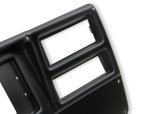 Holley EFI 7 in. Dash Bezels 553-309 Panels, EFI, 7.00 Bezel, With Air Conditioning, 5/32 Thick, Plastic, Black Matte Finish, Chevy, GMC, Each thumbnail 7