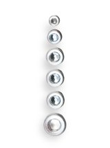 Holley Single Plane Carbureted Intake Manifolds 300-261 Manifolds, Carbureted, Aluminum, Natural, 5.280 in. Height, 4-barrel Square Bore, Chevy, Small Block, Each thumbnail 9