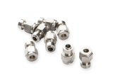 Holley EGT Bungs 543-163 Fitting, Bung, Weld-In, Sensor, Stainless Steel, 1/4 in., 8-piece, Set thumbnail 1