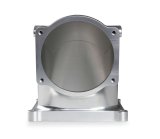 Holley Throttle Body Intake Elbows 300-253 Elbow, 105mm Bore Size, 4500 to LS1, Aluminum, Natural, 6.30 in. Height, Each thumbnail 1