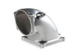 Holley Throttle Body Intake Elbows 300-253 Elbow, 105mm Bore Size, 4500 to LS1, Aluminum, Natural, 6.30 in. Height, Each thumbnail 4