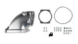 Holley Throttle Body Intake Elbows 300-253 Elbow, 105mm Bore Size, 4500 to LS1, Aluminum, Natural, 6.30 in. Height, Each thumbnail 7