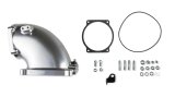 Holley Throttle Body Intake Elbows 300-253 Elbow, 105mm Bore Size, 4500 to LS1, Aluminum, Natural, 6.30 in. Height, Each thumbnail 8