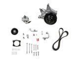 Holley Retro-fit Hydraulic Power Steering Kits 20-222 Pumps, Gen V LT4, Wet Sump, Add-on, GM Type 2, Saginaw TC Series, Natural Finish, Serpentine, with Pulley, Hardware, GM, 6.2L, Kit thumbnail 2