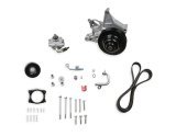 Holley Retro-fit Hydraulic Power Steering Kits 20-222 Pumps, Gen V LT4, Wet Sump, Add-on, GM Type 2, Saginaw TC Series, Natural Finish, Serpentine, with Pulley, Hardware, GM, 6.2L, Kit thumbnail 3