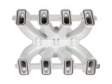 Holley EFI LS Single Plane Split-Design Race Intake Manifolds 300-294 Manifolds, Split Design EFI, Plane, Aluminum, Natural, 4500 Dominator, Chevrolet, LS1, LS2, LS6, Kit thumbnail 2