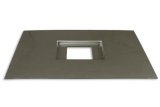 Holley EFI 7.5 in. Dash Bezels 553-357 Panels, EFI, Bezel, ABS Plastic, Brushed Aluminum Finish, 12 Tall, 21 Wide, Trim-to-Fit, Each thumbnail 1