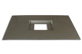 Holley EFI 7.5 in. Dash Bezels 553-357 Panels, EFI, Bezel, ABS Plastic, Brushed Aluminum Finish, 12 Tall, 21 Wide, Trim-to-Fit, Each thumbnail 2