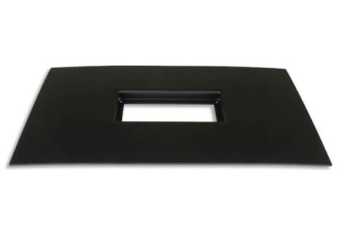 Holley EFI 6.86 in. Pro Dash Bezels 553-359 Panels, EFI, Bezel, ABS Plastic, Black Finish, 12 Tall, 21 Wide, Trim-to-Fit, Each