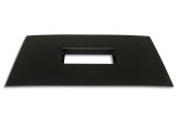 Holley EFI 6.86 in. Pro Dash Bezels 553-359 Panels, EFI, Bezel, ABS Plastic, Black Finish, 12 Tall, 21 Wide, Trim-to-Fit, Each thumbnail 2