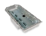 Holley Gen III Hemi Retrofit Oil Pans 302-61 Pans, Hemi, RetroFit, Wet Sump, Center, 6 Quart, Dipstick Compatible, Cast Aluminum, Natural, Chrysler, Dodge, Plymouth, 345ci, 392ci, thumbnail 3