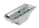 Holley Gen III Hemi Retrofit Oil Pans 302-61 Pans, Hemi, RetroFit, Wet Sump, Center, 6 Quart, Dipstick Compatible, Cast Aluminum, Natural, Chrysler, Dodge, Plymouth, 345ci, 392ci, thumbnail 6