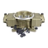 Holley Terminator X Stealth 4150 EFI Throttle Bodies 534-309 Bodies, X, EFI, Cable Actuation, Air Valve, for MPFI Manifolds, Cast Aluminum, Gold Finish, GM TPS Sensor, Each thumbnail 4