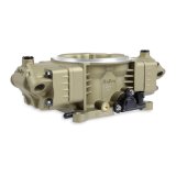 Holley Terminator X Stealth 4150 EFI Throttle Bodies 534-309 Bodies, X, EFI, Cable Actuation, Air Valve, for MPFI Manifolds, Cast Aluminum, Gold Finish, GM TPS Sensor, Each thumbnail 6