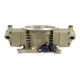 Holley Terminator X Stealth 4150 EFI Throttle Bodies 534-309 Bodies, X, EFI, Cable Actuation, Air Valve, for MPFI Manifolds, Cast Aluminum, Gold Finish, GM TPS Sensor, Each thumbnail 7
