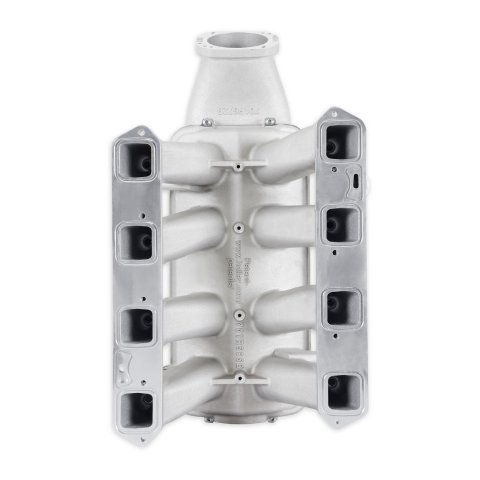 Holley EFI Gen III Hemi Hi-Ram Intake Manifolds 300-658 Manifolds, III, EFI, Multi-port, Standard Deck, 95mm Bore, Cast Aluminum, Satin Finish, Dodge, 5.7L, 6.1L, 6.4L, Each