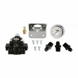 Holley Bypass Fuel Pressure Regulator Kits 12-886KIT Regulators, Kit, Return, 15-60 psi, EFI, Includes Fittings, Gauge, Mounting Bracket, Kit thumbnail 6