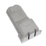 Holley Gen III Hemi Retrofit Oil Pans 302-63 Pans, Hemi, RetroFit, Wet Sump, Rear, 6.2 Quart, Dipstick Compatible, Cast Aluminum, Natural, Chrysler, Dodge, GMC, Plymouth, 376ci, thumbnail 2