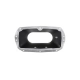 Holley EFI Coyote Throttle Body Adapters 300-924BK Adapter, 150mm x 66mm, Aluminum, Black, For Ultra Lo-Ram Front Feed Manifold, Ford, Coyote, Each thumbnail 2