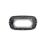 Holley EFI Coyote Throttle Body Adapters 300-924BK Adapter, 150mm x 66mm, Aluminum, Black, For Ultra Lo-Ram Front Feed Manifold, Ford, Coyote, Each thumbnail 3
