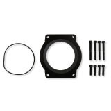 Holley EFI Coyote Throttle Body Adapters 717-18 Adapters, EFI, Adapter, 80mm, Aluminum, Black, for Hi-Ram, Ultra Lo-Ram Intake, Front Feed, Ford, 5.0L, Each thumbnail 3