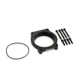 Holley EFI Coyote Throttle Body Adapters 717-18 Adapters, EFI, Adapter, 80mm, Aluminum, Black, for Hi-Ram, Ultra Lo-Ram Intake, Front Feed, Ford, 5.0L, Each thumbnail 4