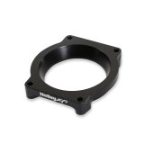 Holley EFI Coyote Throttle Body Adapters 717-18 Adapters, EFI, Adapter, 80mm, Aluminum, Black, for Hi-Ram, Ultra Lo-Ram Intake, Front Feed, Ford, 5.0L, Each thumbnail 7