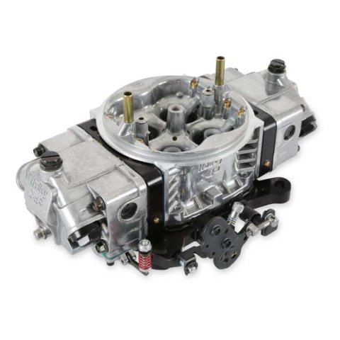 Holley 4150 XP Supercharger 600 CFM 4-Barrel Carburetor 0-80575SA Carburetors, Model 4150, XP, cfm, 4-barrel, Square Bore, Mechanical Secondaries, Dual Inlet, Black and Polished Finish, Each thumbnail 3