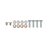 Holley EFI Fuel Pulse Dampers 12-1000 System Dampers, Billet Aluminum, Black Anodized, 40-70 psi, -6 AN Female Threads Inlet/Outlet, Each thumbnail 1