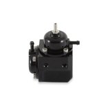 Holley EFI Fuel Pulse Dampers 12-1000 System Dampers, Billet Aluminum, Black Anodized, 40-70 psi, -6 AN Female Threads Inlet/Outlet, Each thumbnail 7