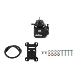 Holley EFI Fuel Pulse Dampers 12-1000 System Dampers, Billet Aluminum, Black Anodized, 40-70 psi, -6 AN Female Threads Inlet/Outlet, Each thumbnail 8