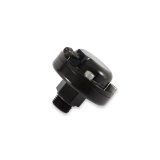 Holley EFI Fuel Pulse Dampers 12-1002 System Dampers, Billet Aluminum, Black Anodized, 40-70 psi, -6 AN Male Threads Inlet/Outlet, Standard Range, Each thumbnail 4