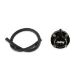 Holley EFI Fuel Pulse Dampers 12-1002 System Dampers, Billet Aluminum, Black Anodized, 40-70 psi, -6 AN Male Threads Inlet/Outlet, Standard Range, Each thumbnail 7