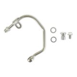 Holley Power Steering Hard Lines 198-207 Hoses and Lines, Steering, -6 AN, Steel, Zinc Plated, Banjo Bolt, Crush Washers, Chevy, 6.2L, Saginaw Type II, LSA Accessory Drive, Each thumbnail 4