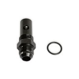 Holley Roll Over Valves 26-509 Fuel Cell Tip Valves, Valves,, Aluminum Body, Stainless Steel Ball and Snap Ring, Black Anodized, -10 AN ORB to -10 AN Male, Each thumbnail 2