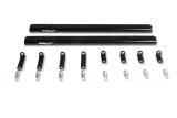 Holley EFI Fuel Rails 534-280 Rails, EFI, Aluminum, Black, -6 AN Inlet, Hardware Included, for 4150 Single Plane Intake, Ford, 4.7L, 4.8L, 5.0L, Kit thumbnail 2
