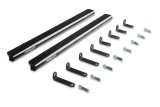Holley EFI Fuel Rails 534-280 Rails, EFI, Aluminum, Black, -6 AN Inlet, Hardware Included, for 4150 Single Plane Intake, Ford, 4.7L, 4.8L, 5.0L, Kit thumbnail 4
