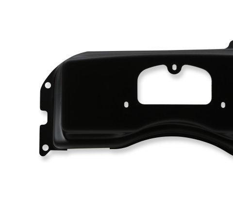 Holley EFI Racepak Dash Bezels 553-450 Panels, EFI, IQ3, Bezel, 5/32 in. Thick, ABS Material, Black Matte Finish, Ford, Mustang, Each