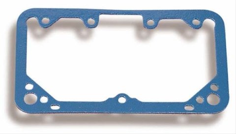 Holley Fuel Bowl Gaskets 108-83-2 Carburetor Gaskets, Bowl, Buna Rubber, Blue, Non-Stick, Model 2300, 4150, 4160, Two Circuit, Pair