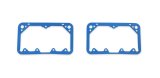 Holley Fuel Bowl Gaskets 108-83-2 Carburetor Gaskets, Bowl, Buna Rubber, Blue, Non-Stick, Model 2300, 4150, 4160, Two Circuit, Pair thumbnail 3
