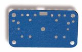 Holley Blue Non-Stick Carburetor Metering Block Gaskets 108-90-2 Gaskets, Block, Rubber, Blue, Non-Stick, Model 4160, 4175, Pair thumbnail 3