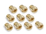 Holley Air Bleed Kits 126-36-10 Bleeds, Replaceable, Screw-in, Brass, 0.036 in. Diameter, 10 in.-32 Thread, for 4150 HP, 4500 Models, 10-piece, Set thumbnail 1