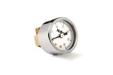 Holley Analog Fuel Pressure Gauges 26-502 Gauge, Pressure, 0-30 psi, 1 1/2 in. Diameter, Analog, Full Sweep, for Mechanical Sending Unit, White Face, Each thumbnail 1