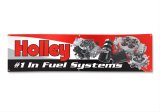 Holley EFI Banners 36-33 Banners, EFI, "Holley #1 in Fuel Systems" Logo, Red Background, Vinyl, 23 in. Wide, 96 in. Long, Each thumbnail 1