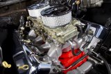 Holley LS 2x4 Dual Plane Carbureted Intake Manifolds 300-120 Manifolds, 2x4, Flange, Standard Deck, 1,500-7,000 RPM Range, Aluminum, Satin Finish, Chevy, 4.8-6.0L, Cathedral Head, Each thumbnail 2