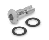 Holley Accelerator Pump Discharge Nozzle Screws 121-8 Screws, Pump, Nozzle, 0.040 in. and Higher, Hollow Screw, Each thumbnail 2