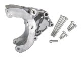 Holley LS Engine Air Conditioner Brackets 20-133 Conditioning Compressor Brackets, for R4 Compressor, Aluminum, Natural, Chevy, Small Block LS, Each thumbnail 1