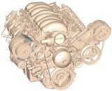 Holley LS Engine Air Conditioner Brackets 20-133 Conditioning Compressor Brackets, for R4 Compressor, Aluminum, Natural, Chevy, Small Block LS, Each thumbnail 8