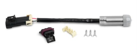 Holley Hall Effect Crank Trigger Sensors 554-118 Crankshaft Position Sensors, EFI, Replacement, Effect, Magnetic Trigger, 3/4 in.-16 Thread, 6 in. Harness, with Connector, Terminals, Each
